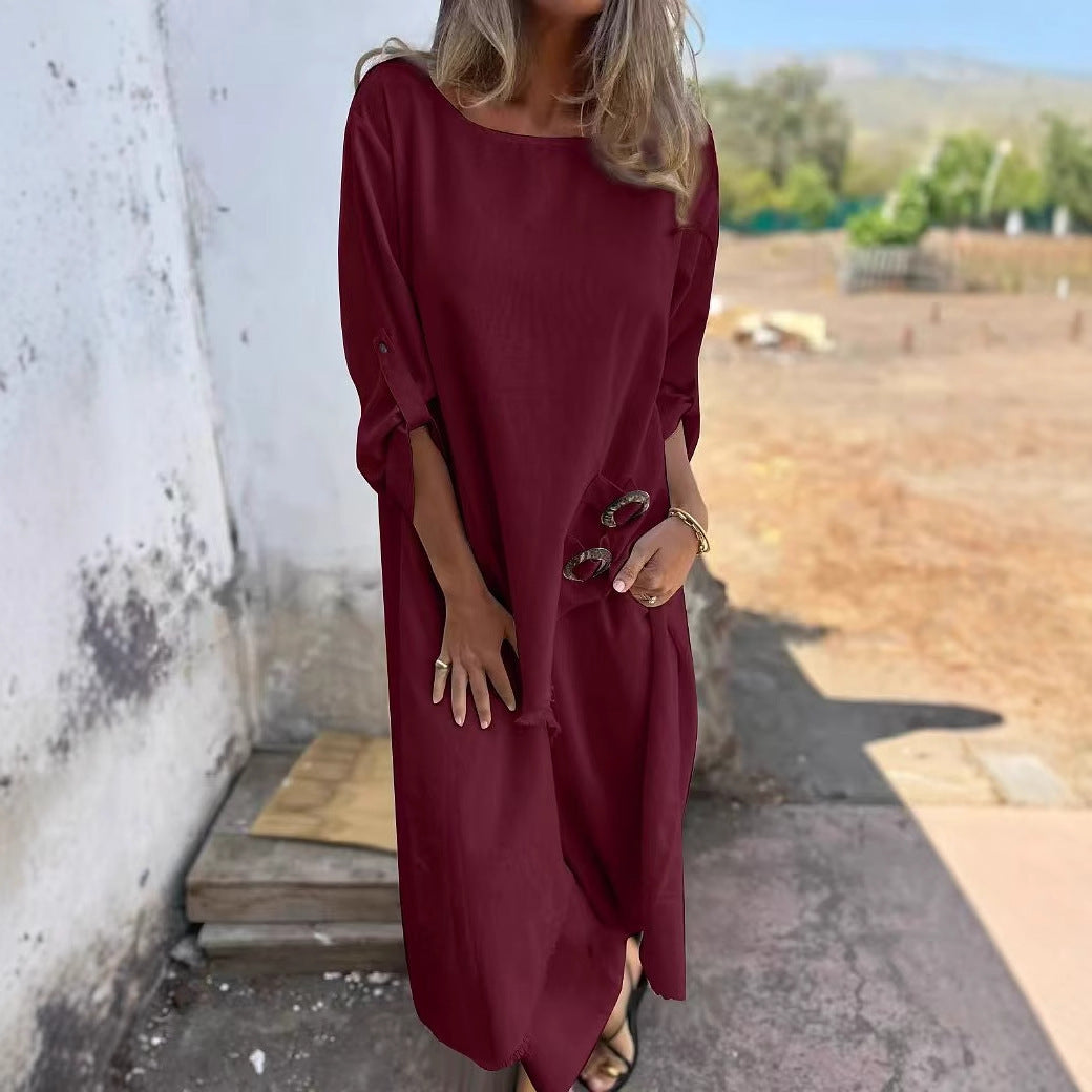 Ensemble Femme Haut Long & Pantalon Large