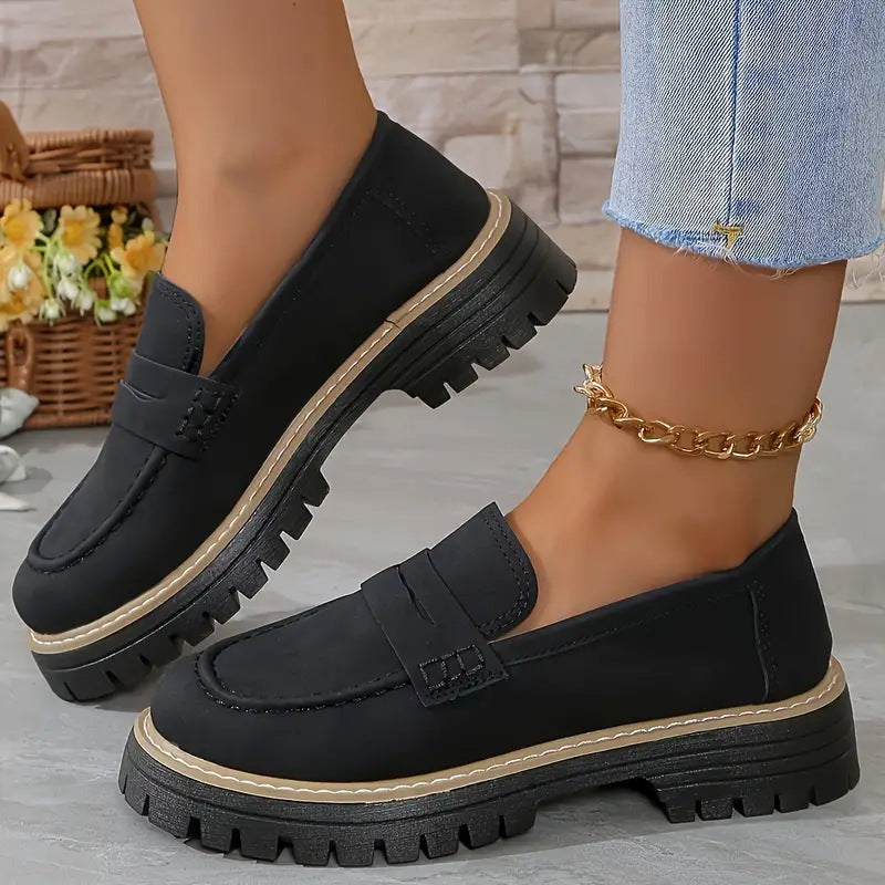 Chaussures Style Britannique Mat
