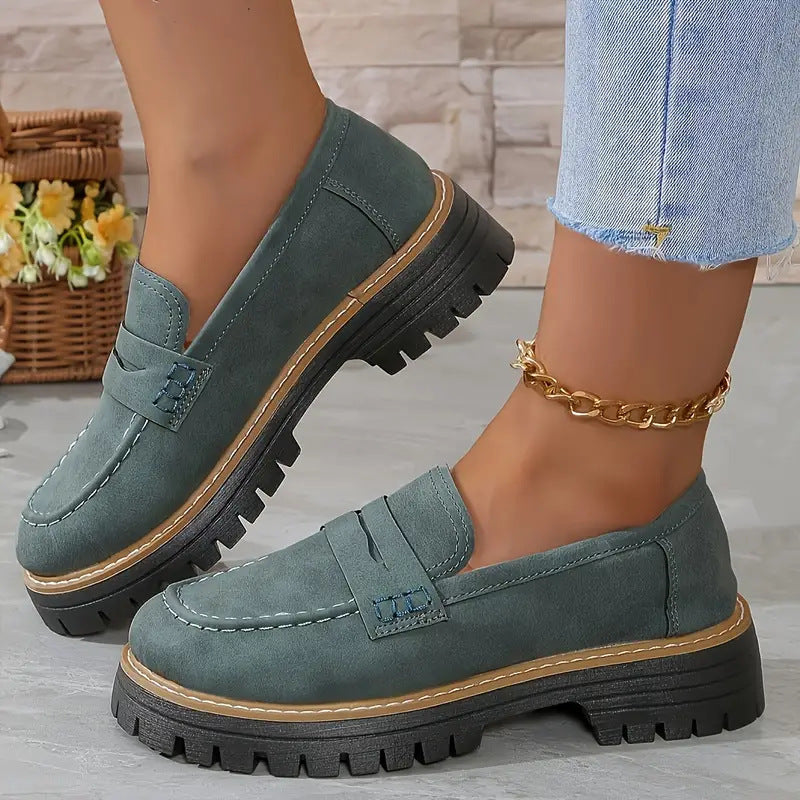 Chaussures Style Britannique Mat