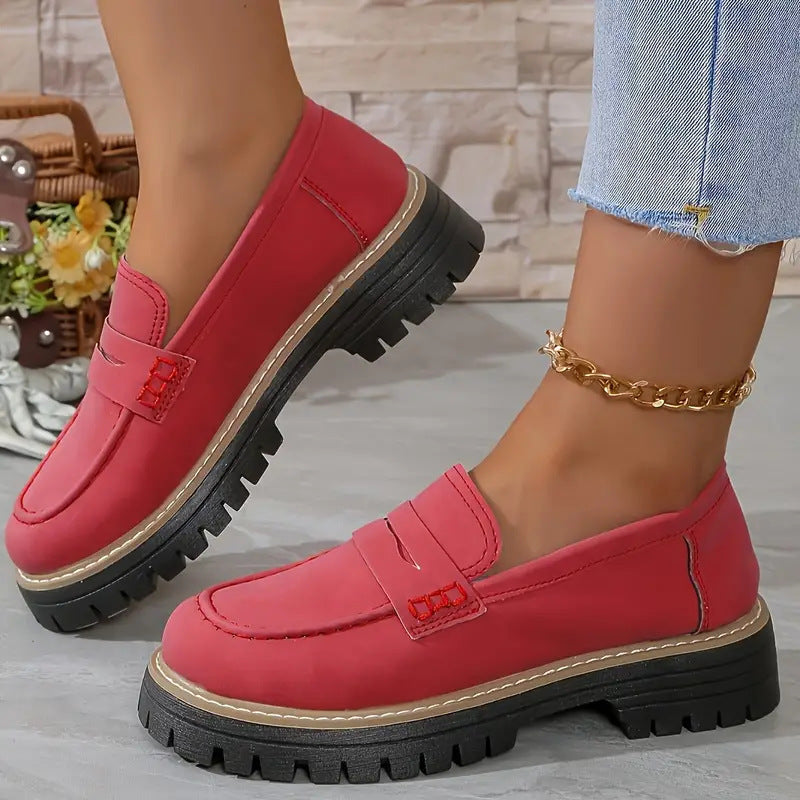 Chaussures Style Britannique Mat