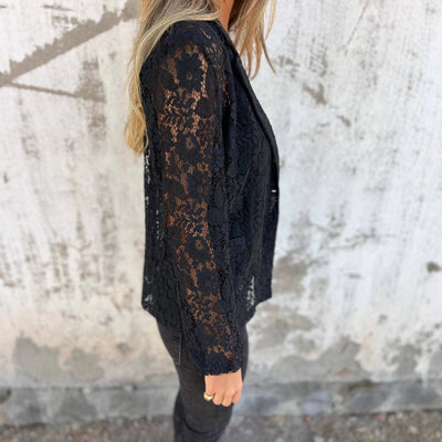 Ensemble chemise en dentelle pour femme