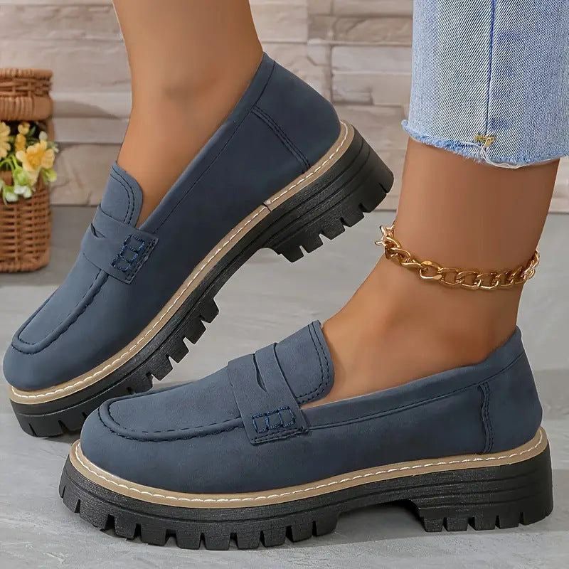 Chaussures Style Britannique Mat