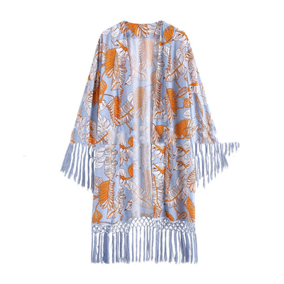 Chemise Longue Fleurie