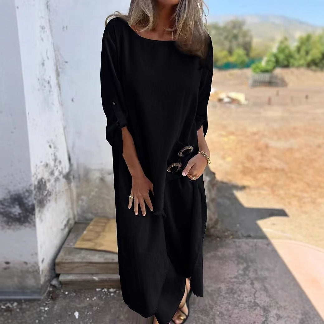 Ensemble Femme Haut Long & Pantalon Large